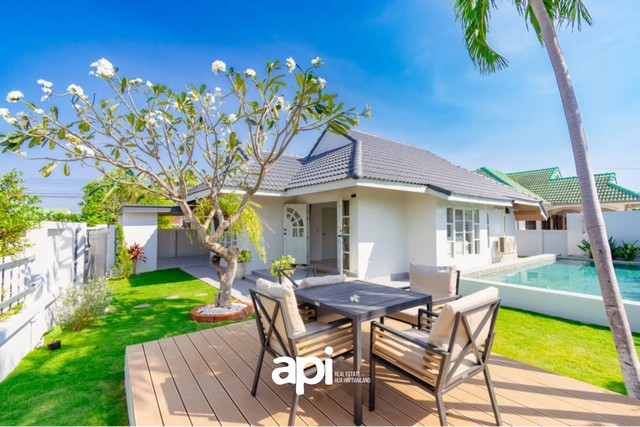 ขายบ้านเดี่ยว พร้อมสระส่วนตัว หัวหินซอย 102 ใกล้ทะเล (Pool Villa for Sale Hua Hin Soi 102)