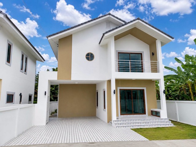 โครงการบ้านใหม่ บ้านสวย ฟังก์ชันลงตัว พร้อมเข้าอยู่ สันผักหวาน หางดง