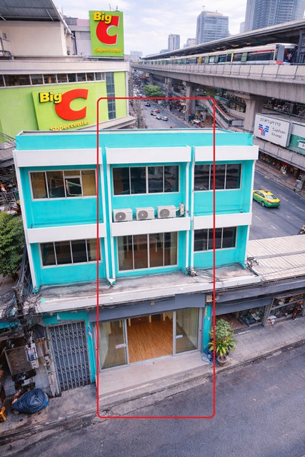 อินทามระ12-16 2-3นอน BTS สะพานควาย MRTสุทธิสาร เช่าโฮมออฟฟิศ 3 ชั้น วิภาวดี 2น้ำ 16999บาท-เดือน