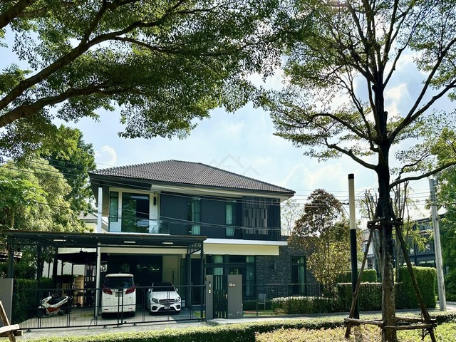 ให้เช่าบ้านเดี่ยว 2 ชั้นหลังมุม 125 ตรว. 5 ห้องนอน หมู่บ้านมัณฑณา1 บางนา กม.7 ซอยราชวินิตบางแก้ว ติดหน้าสวน วิวสวย ใกล้เมกะบางนา