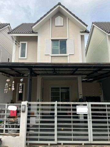 บ้าน 2 ชั้น ตกแต่งสวย กำลังรีโนเวทใหม่ เดอะปาล์มการ์เด้น8 หางดง
