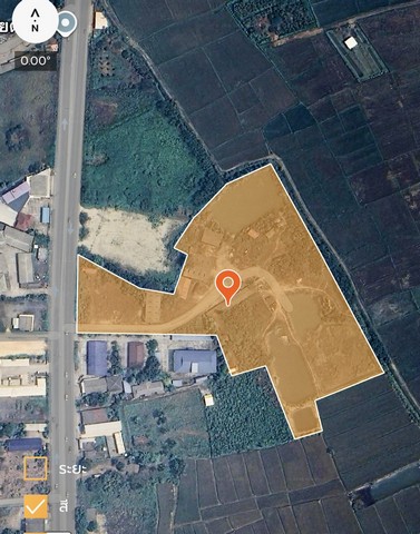 ขายที่ดิน  18 ไร่    ติดถนนโชตา  แม่ริม ( 107 ) ขาเข้า ตำบลขี้เหล็ก  แม่ริม  เชียงใหม่