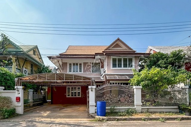 ให้เช่า 25000 บาท/เดือน บ้านเดี่ยว 2 ชั้น หมู่บ้านนราธิป ไทรม้า(เช่าแล้ว)