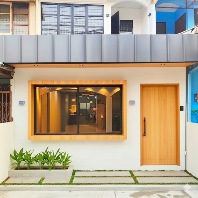 ม.ราชภัฏพระนคร 700 ม.ให้เช่าทาวน์เฮาส์หรู 2 ชั้น แจ้งวัฒนะ 1-8  MRT หลักสี่ 800 ม.รีใหม่ทั้งหลัง 26 ตร.วา. 210 ตร.ม.