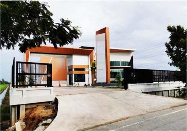 ขายโรงงานพร้อมผู้เช่าเนื้อที่ 32-2-73 ไร่ พื้นที่สีม่วง มีใบรง.4 ไทรน้อย นนทบุรี