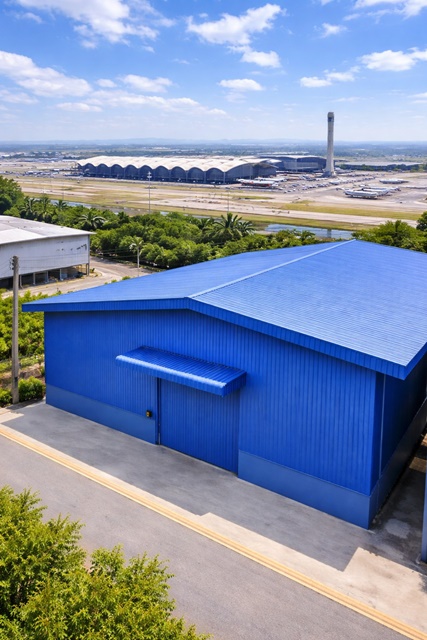 สุวินทวงศ์16-24 โกดังให้เช่า  605ตร.ม. รถไฟฟ้ามีนบุรี สีชมพู 1.8กม. สุวรรณภูมิ7.6 กม. ทำตามออเดอร์ เทเลอร์ 40ฟุตเข้าได้  ทำเลถนนร่มเกล้า1-7