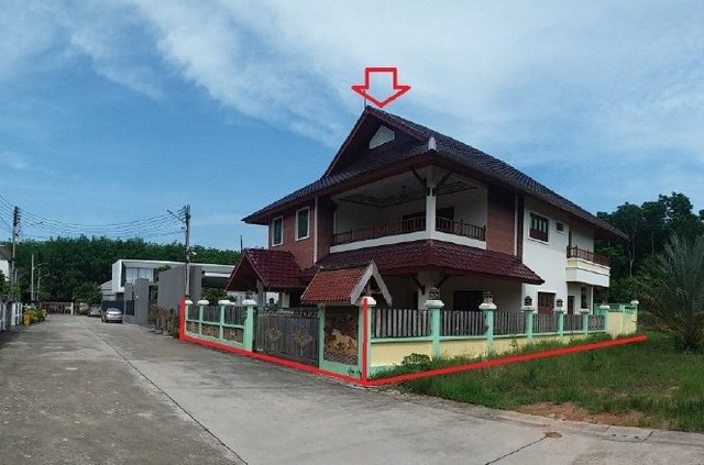 ขายบ้านเดี่ยว 2 ชั้น ซอยเกษมสุข ต.นาบอน อ. นาบอน จ. นครศรีธรรมราช