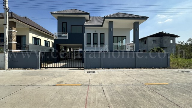 ขายด่วน บ้านเดี่ยว ซอยเทพประทาน 1 บางกรวย - ไทรน้อย บ้านใหม่มือหนึ่ง ราคาถูก