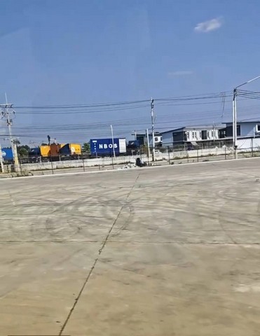 เช่าลาน 2 ไร่ พร้อมใบอนุญาติจอดรถเทลเลอร์ ใกล้เคหะชุมชน ถนนแหลมฉบัง  ศรีราชา  ชลบุรี