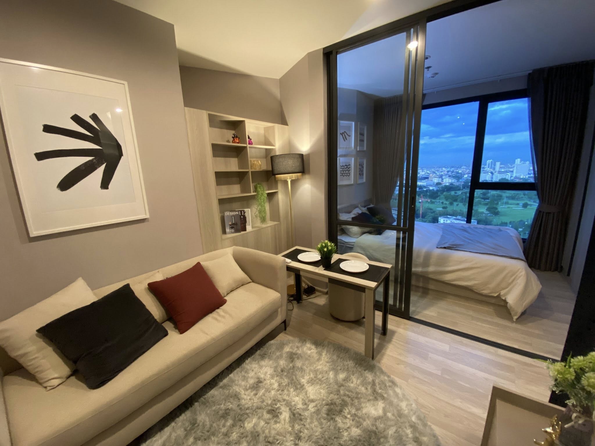 Ideo Mobi EastPoint safe comfortable clean 26th floor BTS Bang Na