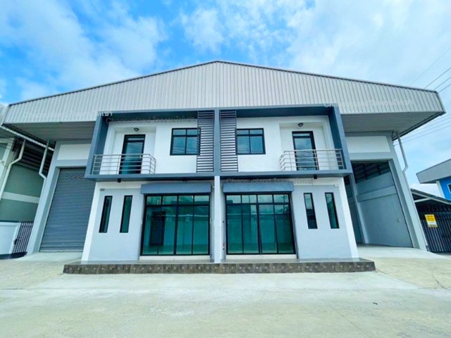 พร้อมออฟฟิศ 2 ชั้น ใกล้ไทวัสดุ บางบอน 800 ม.วัดโพธิ์แจ้ โกดัง โรงงานให้เช่า   860 ตร.ม. 2 นอน 2 น้ำ โกดังกว้าง โปร่งโล่งทำเลเอกชัย บางบอน