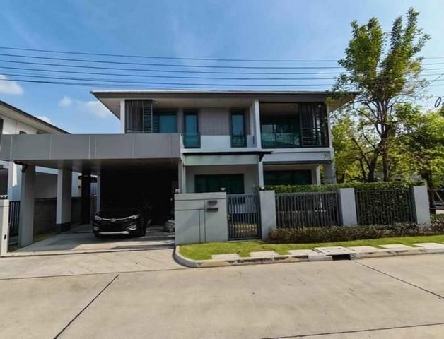 ให้เช่าบ้านเดี่ยว 2 ชั้น 65 ตร.ว. บุราสิริ-วัชรพล หลังมุม เขตสายไหม ใกล้ตลาดออเงิน