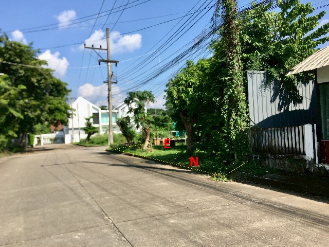 ขายที่ดินเปล่า คุ้มพญา หางดง ถ.เชียงใหม่-หางดง เนื้อที่ 79 ตร.ว. ต.บ้านแหวน อ.หางดง จ.เชียงใหม่