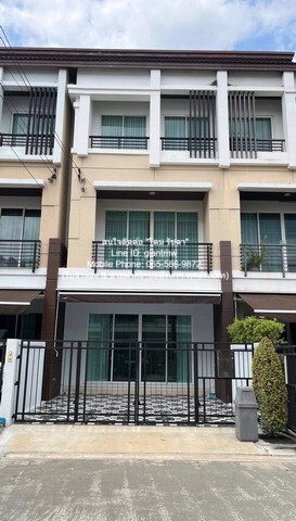 TOWNHOME ขายทาวน์โฮม 3 ชั้น (ต่ำกว่าราคาประเมิน) บ้านกลางเมือง เกษตร–นวมินทร์ (Baan Klang Muang Kaset-Nawamin) 20 ตร.ว. 3 น 3 น้ำ 2 จอดรถ ราคา 4.2 ล้านบาท  3 BEDROOM 4200000 BAHT ไม่ไกลจาก ช็อคโกแลตวิลล์ พื้้นที่กว้างขวาง เป็นทาวน์โฮมพร้อมอยู่ มีกา