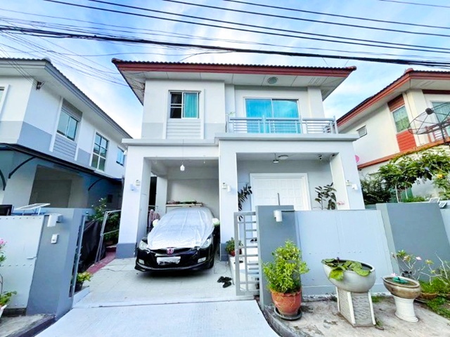 เมกะ บางนา 1.5กม. พร้อมเฟอร์ฯ 3 นอน บางนา-วงแหวน MRT ศรีเอี่ยม 4กม. บ้านเดี่ยว 2 ชั้น 40ตร.วา. รร.นานาชาติ D-PREP  2.3 กม.2 น้ำ