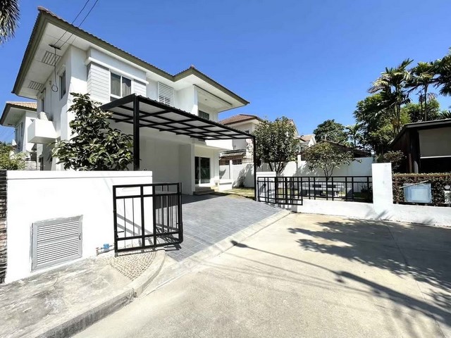 รหัสC7009 ให้เช่าบ้านเดี่ยว 2ชั้น หลังมุม หมู่บ้านสราญสิริ รามอินทรา 2 ถนนปัญญาอินทรา