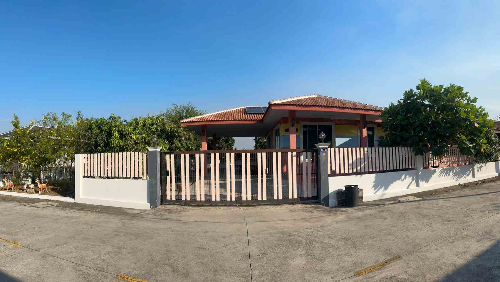 ขายบ้านเดี่ยวชั้นเดียว หมู่บ้านท่าอิฐวิลล์ 2 ใกล้โรบินสัน จังหวัดฉะเชิงเทรา