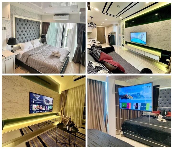 ขาย/ให้เช่า Deamber Pattaya Bangsare ชั้น 6 วิวทะเล ห่างทะเลเพียงไม่กี่ก้าว ห้องขนาด 43.5 ตรม. โทร 06-37515164