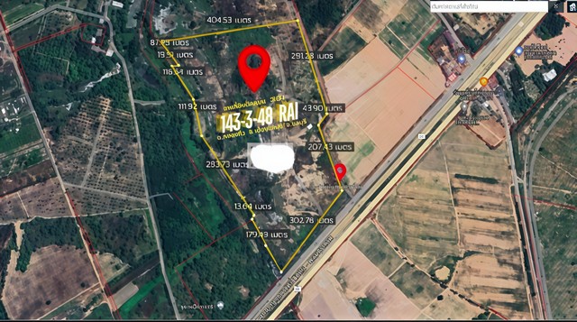 ขายที่ดินคลองกิ่วบ้านบึงชลบุรี ขายที่ดินบ้านบึงเนื้อที่ 143-3-48 ไร่ ติดถนนสายพนมสารคาม-สัตหีบ