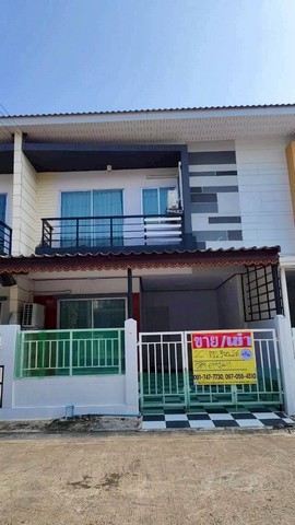 ขายทาวน์โฮมหมู่บ้านบ้านดี 2ชั้น 20.3 ตร.วา หมู่บ้านบ้านดี  คลองครุ ท่าทราย เมืองสมุทรสาคร  ZW655