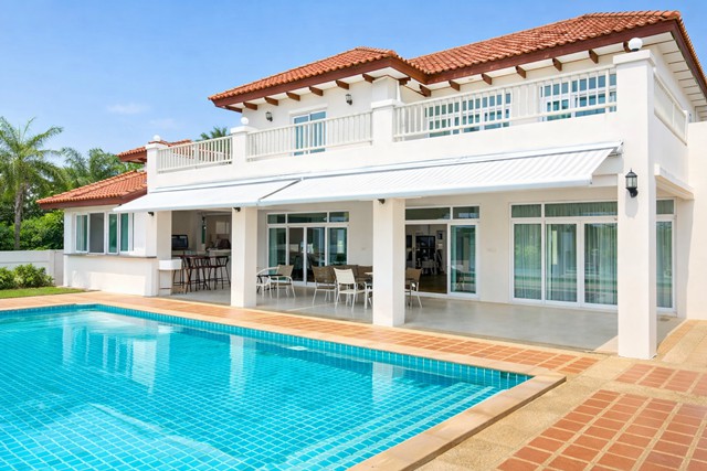 Pool Villa เช่าใหญ่หรู  5-7นอน  Best Ocean Golf1.2กม. เซ็นทรัล มหาชัย 4.2 กม  .ตลาดมหาชัย2.64 กม.  7 น้ำ 304 ตร.ว. 1216 ตร.ม.  2 ชั้น