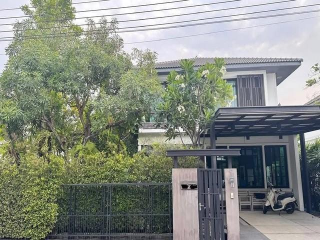 HS 1854 ขายบ้านเดี่ยว 2 ชั้น 73.2 ตรว. โครงการ มัณฑนา ศรีนครินทร์  บางนา ถนนหนามแดง ใกล้เมกะบางนา