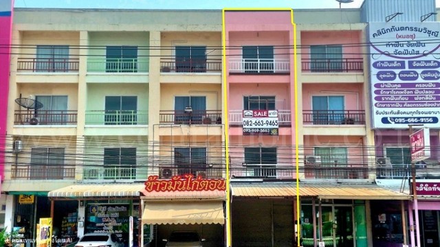 ขายด่วน อาคารพาณิชย์ ติดถนน พระองค์เจ้าสาย - คลอง 4 ลำลูกกา ราคาถูก