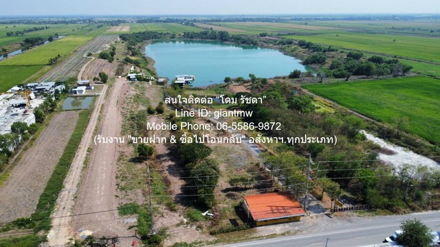 ขายที่ดิน+สิ่งปลูกสร้าง ธัญบุรี รังสิตคลอง 14 76-1-15.4 ไร่ ราคา 59 ล้านบาท (765000 บาท/ไร่)