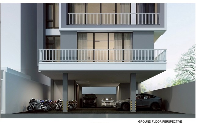 ให้เช่าโฮมออฟฟิศใหม่ 5 ชั้นพร้อมลิฟท์ และดาดฟ้า สไตล์ Modern Luxury ใจกลางพระราม 9 หลัง Central พระราม9 เดินถึง MRT พระราม 9