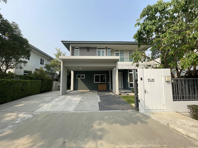 BH4002 ให้เช่าบ้านเดี่ยวหรู มัณฑนา บางนา วงแหวน รามคำแหง 2 ถนนเมน ใกล้เมกะบางนา รับชาวต่างชาติ