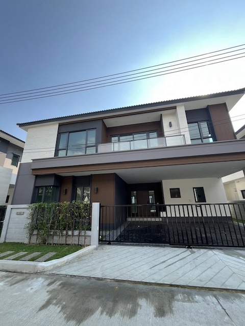 BH3971 ให้เช่าบ้านเดี่ยวหรู The City Bangna 3 ใกล้ Mega Bangna บ้านใหม่ไม่เคยอยู่ เฟอร์ครบ พร้อมอยู่ ทำเลบางนา