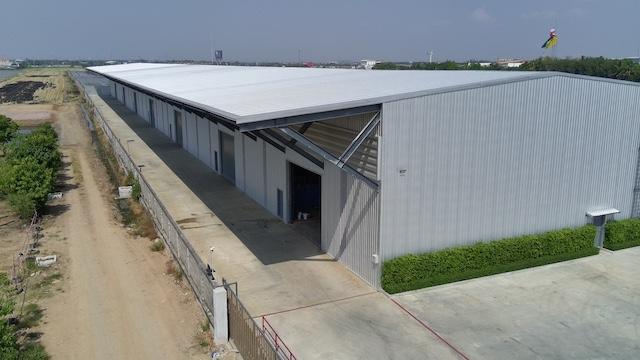 BR 1703 ให้เช่าโกดังสร้างใหม่ ลำลูกกา คลอง 6 ติดมอเตอร์เวย์ รถใหญ่เข้าได้ พื้นที่กว้าง พร้อมใช้งาน