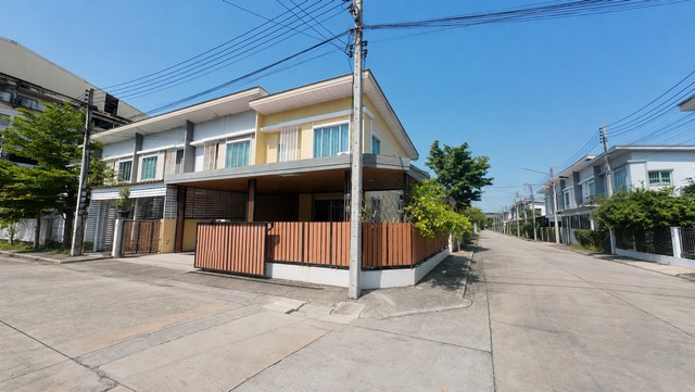 พฤกษาวิลล์77 พุทธมณฑลสาย4 บ้านสวยพร้อมอยู่ หลังมุม ทำเลดี