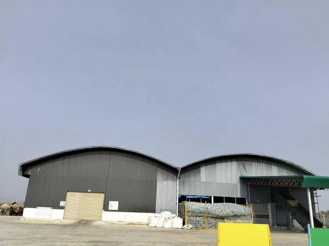 ให้เช่าโรงงาน 10 ไร่ รีไซเคิลพลาสติก มี รง.4 มีระบบบำบัดน้ำเสีย ห้วยกระเจา กาญจนบุรี