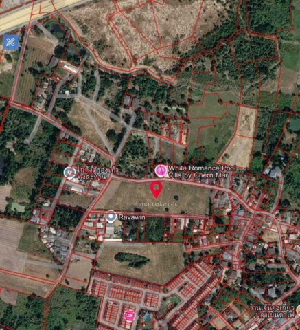 ขายที่ดินแปลงใหญ่ 11-2-93 ไร่ ผังส้ม   ใกล้ Ocean Marina Resort พัทยา–จอมเทียน    ตำบลห้วยใหญ่ บางละมุงชลบุรี
