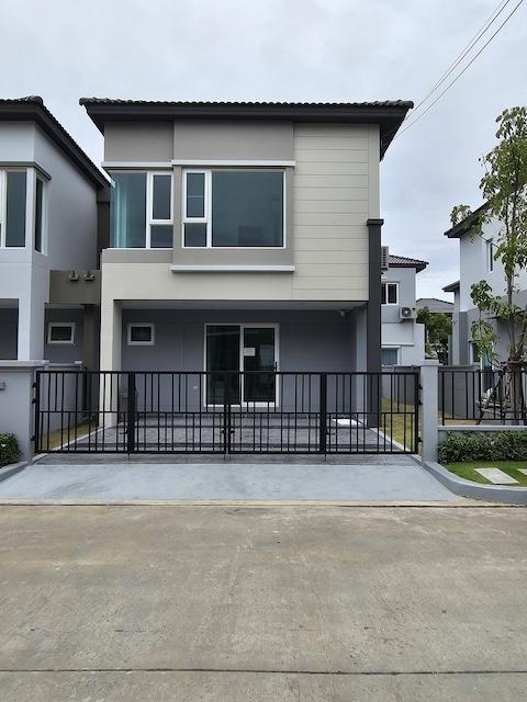 ให้เช่าบ้านแฝด 2 ชั้น 36 ตร.ว. Grande Pleno Mega Bangna ใกล้เมกาบางนา บ้านใหม่เฟอร์ครบ