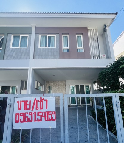 ให้เช่า/ขาย ทาวน์โฮมหลังมุม หมู่บ้านซื่อตรงโคซี่คลอง 6 เฟส 3 อำเภอธัญบุรี จังหวัดปทุมธานี