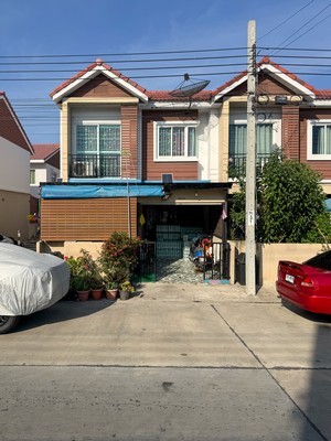 ต่อเติมครบ พร้อมอยู่จริง ขายทาวน์โฮม บ้านพิศาล สุวรรณภูมิ โครงการ 2/1 (Banpisan Suvarnabhumi Project 2/1) 3 ห้องนอน บางโฉลง