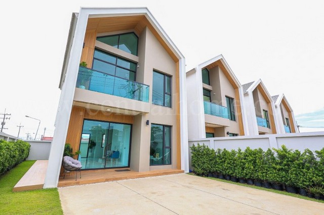 บ้านเดี่ยว วีล่า โฮม แอท สามพราน นครปฐม บ้านใหม่ แปลงหลังมุม สไตล์นอร์ดิก ราคาถูก