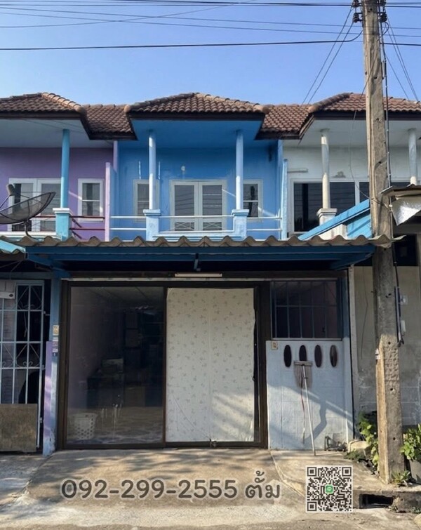 ขาย บ้านทาวน์เฮาส์ 2 ชั้น หมู่บ้านเอเชียนคร ถนนเศรษฐกิจ อ.กระทุ่มแบน จ.สมุทรสาคร