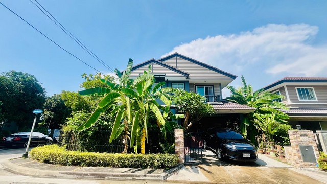 ขายบ้านเดี่ยวหลังมุม หมู่บ้านพฤกษ์ลดา 1 พระราม 2-ท่าข้าม เนื้อที่ 59.8 ตารางวา