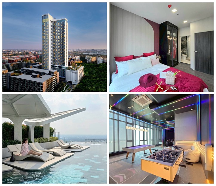 Modiz Avantgarde คอนโด High Rise ใหม่ ใกล้ ม.ธรรมศาสตร์ รังสิต โทร 061-6161426