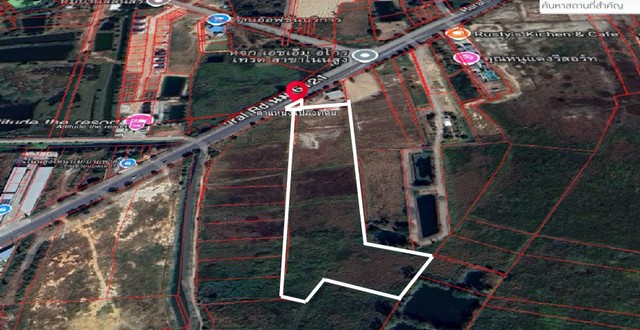 ขายที่ดินสวย ทำเลศักยภาพ  ราคาต่ำกว่าตลาด เนื้อที่รวม 11 ไร่ 1 งาน 41 ตร.ว.ใกล้ถนนหลัก อ.โนนสูง จ.นครราชสีมา ราคา 9.99 ลบ.