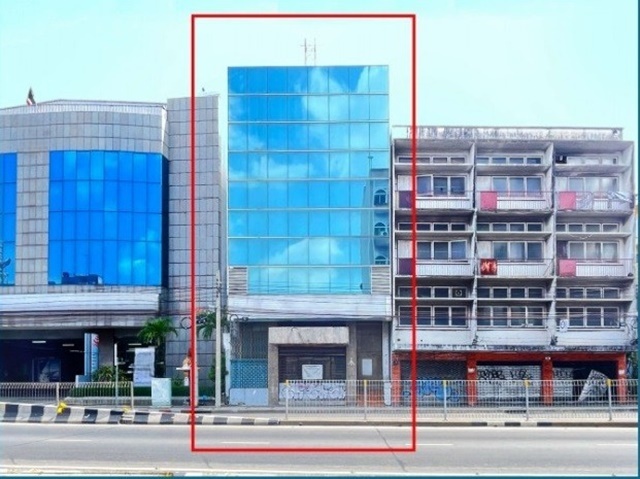 ให้เช่าอาคารพาณิชย์ 2 อาคารใหญ่จอดรถ16คัน สะพานพระราม8  165ตรว. 1290ตรม. ราชดำเนิน ใกล้สหประชาชาติ พร้อมช่องลิฟท์