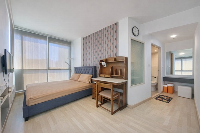 สะพานควาย 1นอน ให้เช่าคอนโด ideo Mix พหลโยธิน  BTSสะพานควาย 120 ม. 1น้ำ เซ็นทรัลลาดพร้าว 4.6 กม.สำนักงานพญาไท 1.8 กม. 32 ตร.ม.