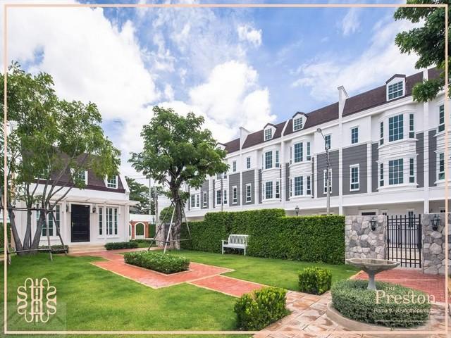 ขายทาวน์โฮม 3 ชั้น 175 ตร.ม. The Preston Townhome กรุงเทพกรีฑาซอย 7