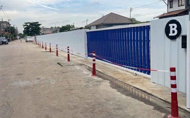 ที่ดินให้เช่ามีนบุรีถมแล้ว ล้อมรั้วเรียบร้อย ทำเลดี 100 ตร.วา. MRT ตลาดมีนบุรี 2.7 กม. ตลาดมีนบุรี 3 กม. โลตัส มีนบุรี 3 กม.200 ตร.วา.