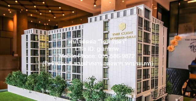 condominium เดอะ คิวบ์ เออร์เบิน สาทร - จันทน์ 44 ตาราง.เมตร  25000 THB   +++ -
