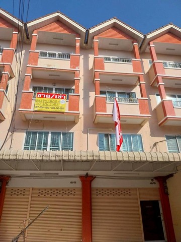 ขาย / เช่า อาคารพาณิชย์ 4 ชั้น 2 คูหา   ติดถนนคู้บอน 27 แยก38    ZJ188