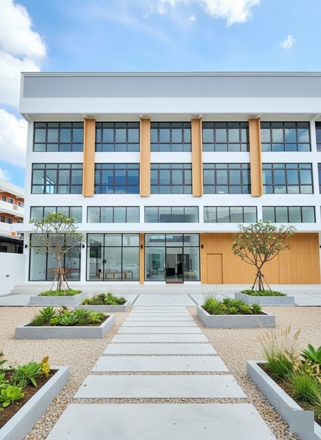 แฟชั่นไอส์ 2.6 กม.พระยาสุเรนทร์  โลตัส 7-Eleven  รามอินทรา109 ให้เช่าตึกพาณิชย์ 3.5 ชั้น 22 ตรว.  312 ตรม.